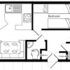 Plano casa Atlas - Orlando - 9.75x3.66m - 2 habitaciones - SC8587