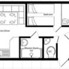 Plano casa Galaxy - Profile - 10.67x3.66m - 2 habitaciones - SC8759
