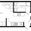 Plano casa Delta - Radiant - 8.84x3.66m - 2 habitaciones - SC8837