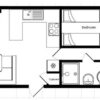 Plano casa ABI - Summer Breeze - 9.75x3.66m - 2 habitaciones - SC8909